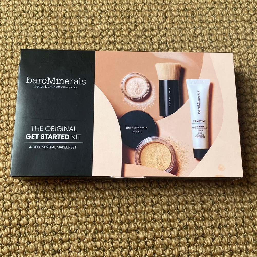 bareMinerals Get Started Kit - Mineral Makeup Set fairly medium 05 NWT